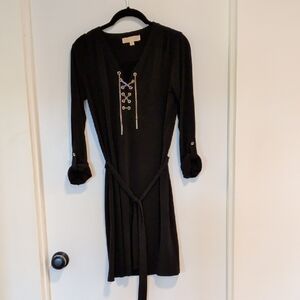 MICHAEL Michael Kors Black Long Sleeve Dress